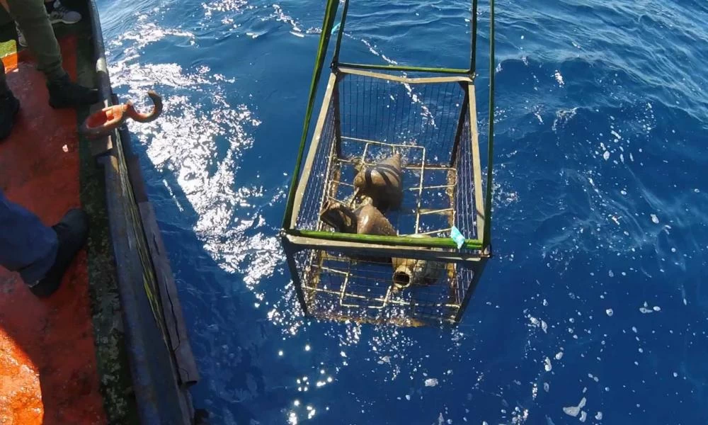 Κύθηρα: Οι εργασίες της ΑΔΜΗΕ "φώτισαν" άθικτο ναυάγιο 2.500 ετών